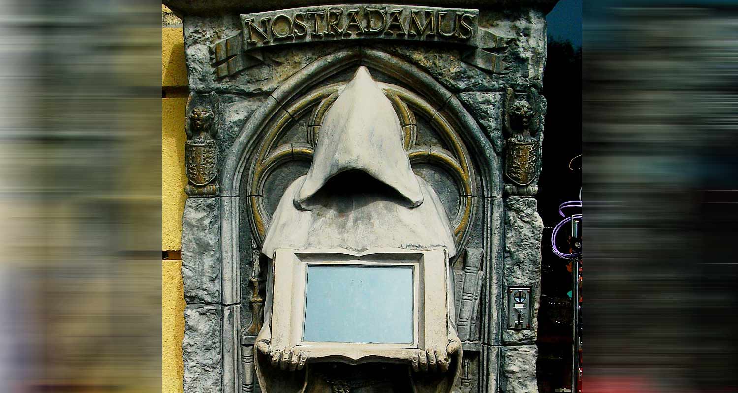 Nostradamus ha parlato anche del 2022