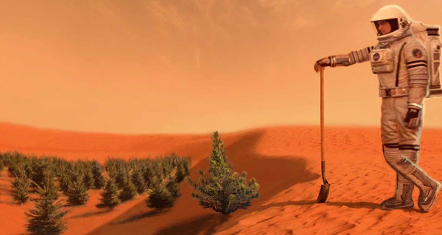 le persone appariranno diverse su Marte
