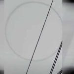 Un cerchio perfetto appare nei cieli de India