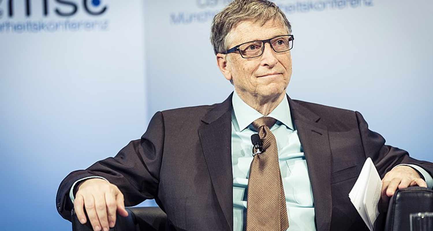 E chi si immaginava che Bill Gates usasse un Samsung
