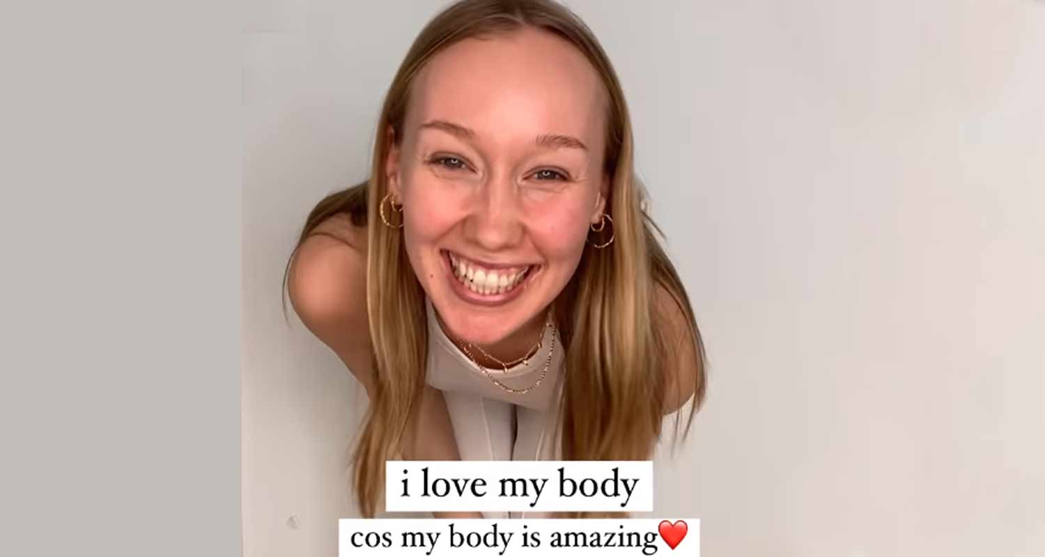 Influencer mostra la realta rispetto ai post ritoccati sui socia