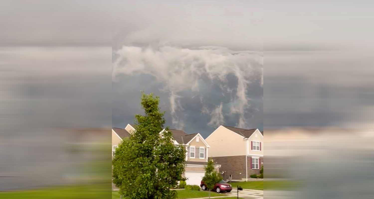 Nuvole simili a tsunami nei cieli degli Stati Uniti, cosa succede