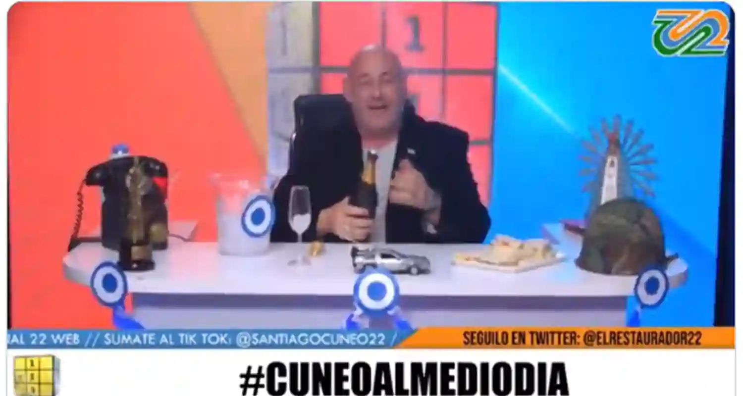 In Argentina giornalista brinda alla morte della Regina