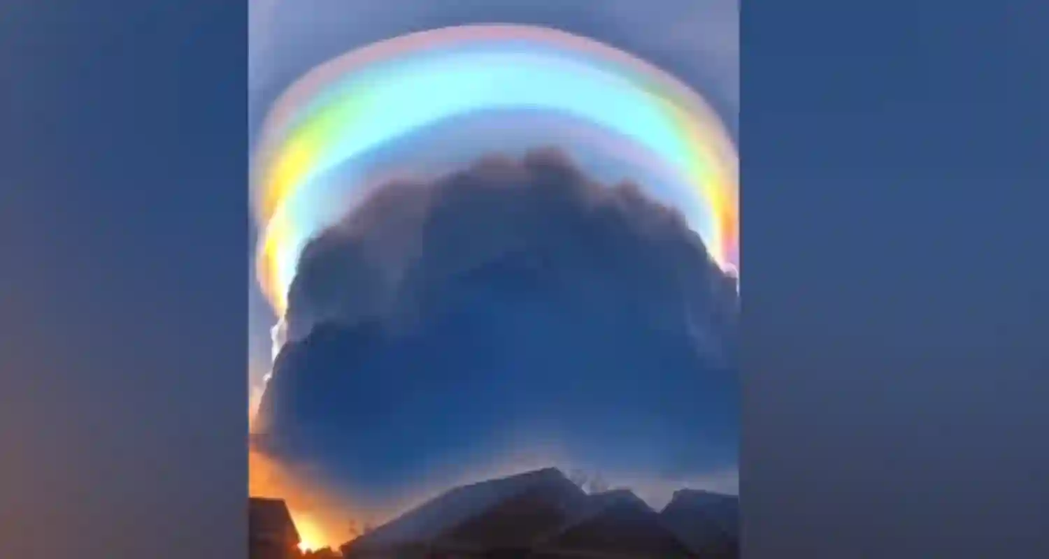 Un incredibile fenomeno atmosferico in Cina fa il giro del web