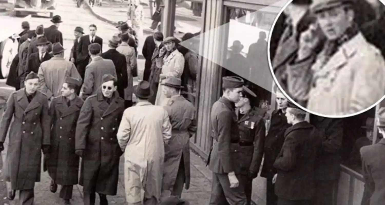 1943 chi e questo uomo che sembra avere un cellulare