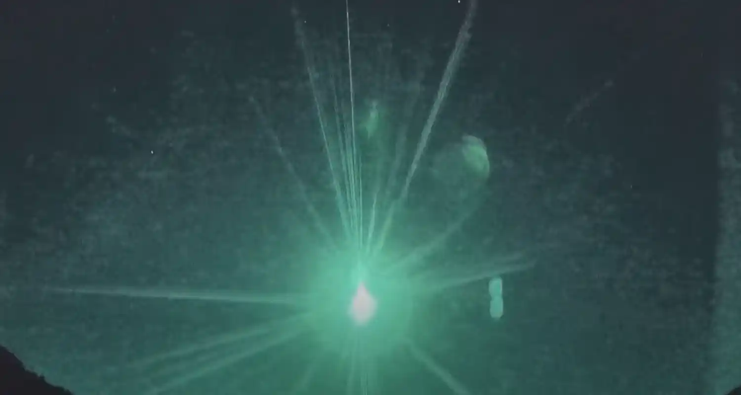 Norvegia un lampo illumina e spaventa i cittadini