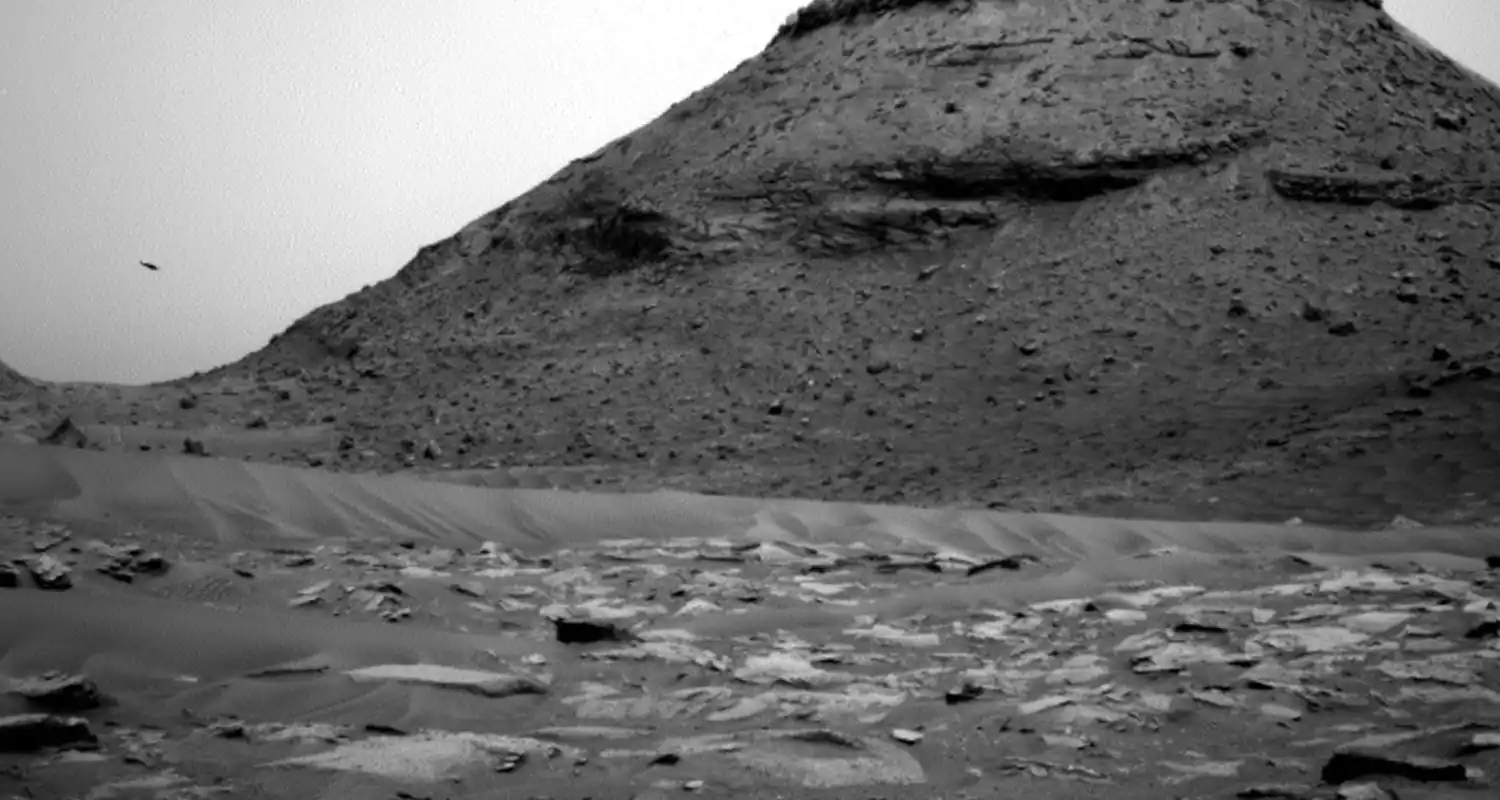 UFO su Marte era un granello di polvere