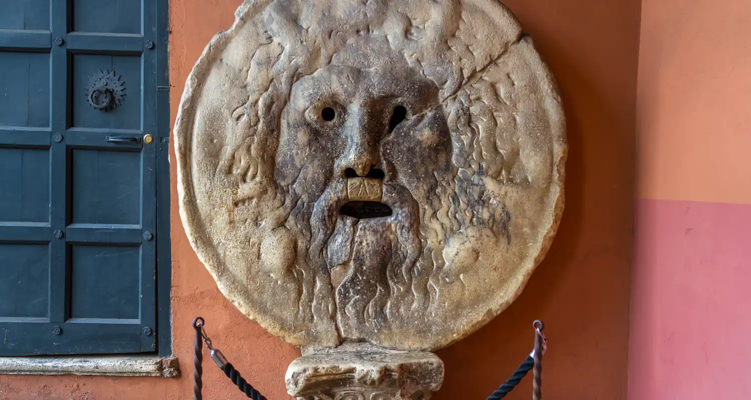la bocca della verita era un tombino