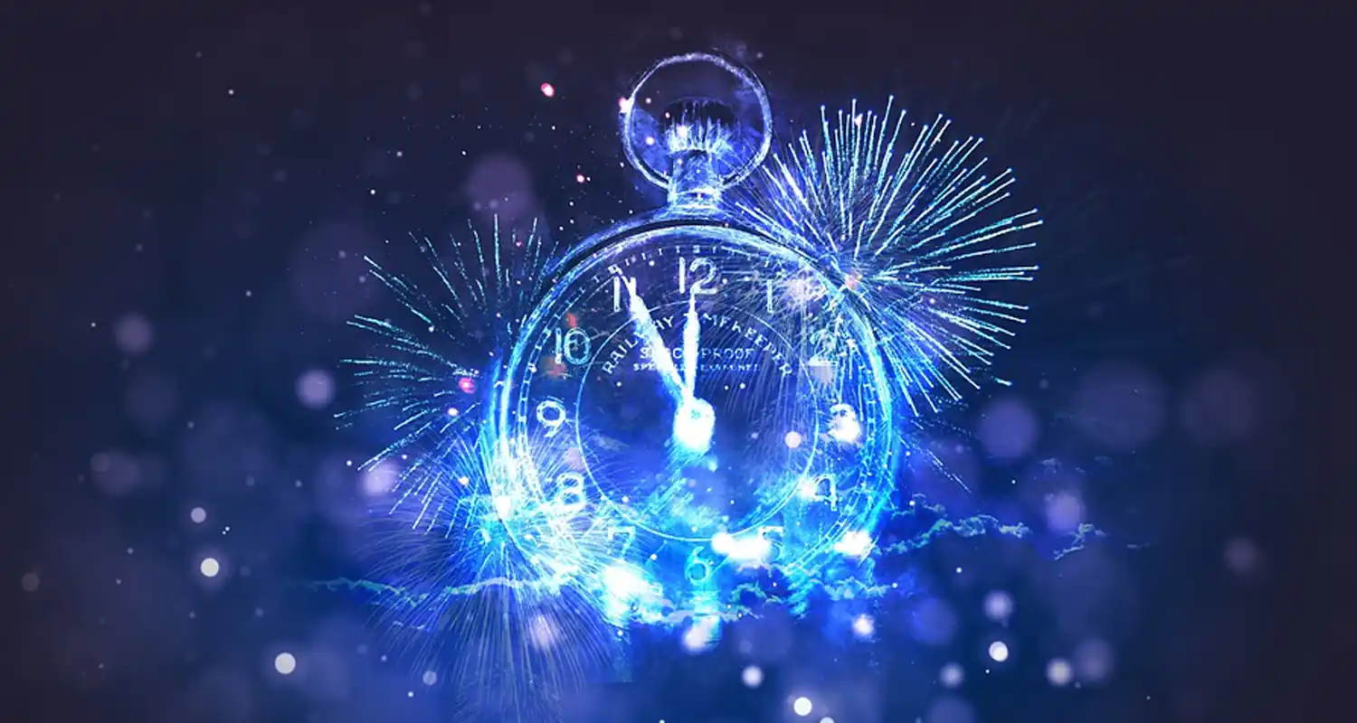 Capodanno in volo sono passati dal 2022 al 2023 senza la mezzanotte