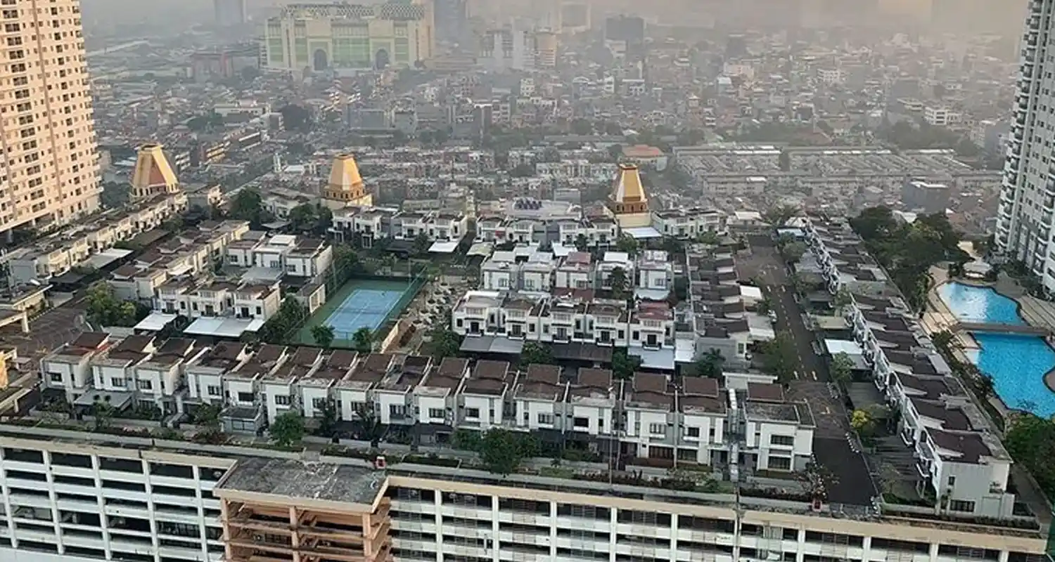 Giacarta un quartiere intero costruito su un centro commerciale