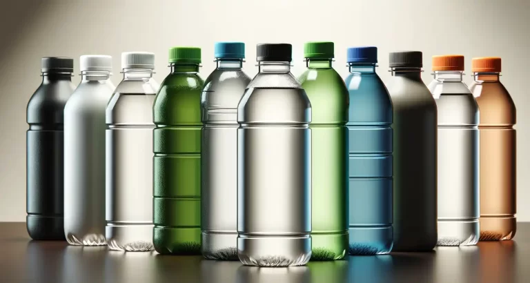 Perchè le bottiglie di acqua hanno tappi di colore diverso?