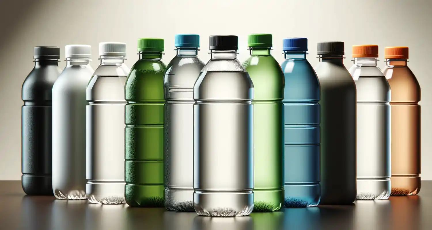 Perche le bottiglie di acqua hanno tappi di colore diverso