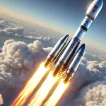 Fuggono dal villaggio perche un razzo gli sta cadendo in testa