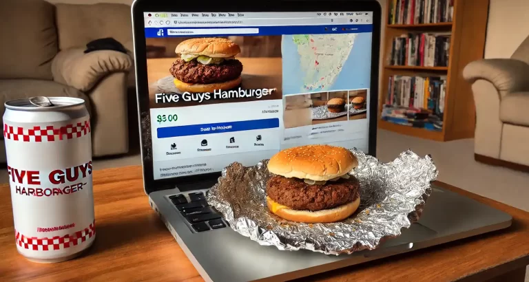 Hamburger usati in vendita su Facebook