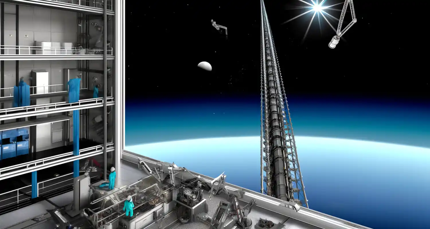 Una compagnia giapponese costruira un ascensore spaziale