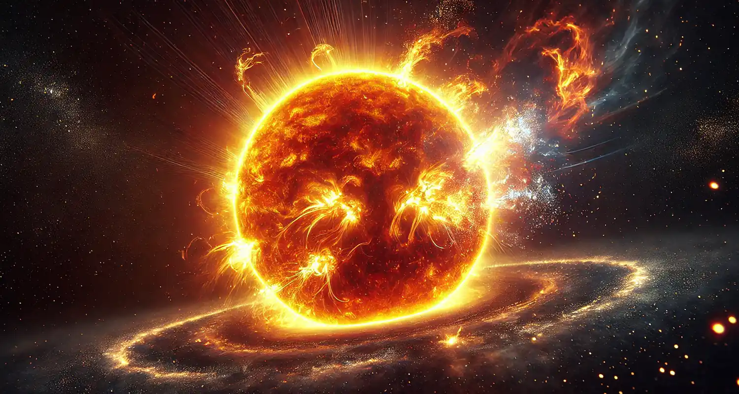 Gli scienziati avvisano Ci sarà una enorme eruzione solare