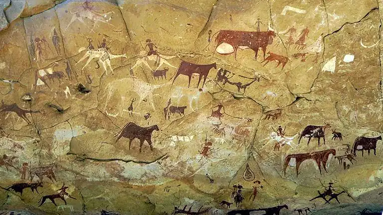 I Cani Dipinti del Sahara Le Antiche Impronte de Arte Rupestre Africana