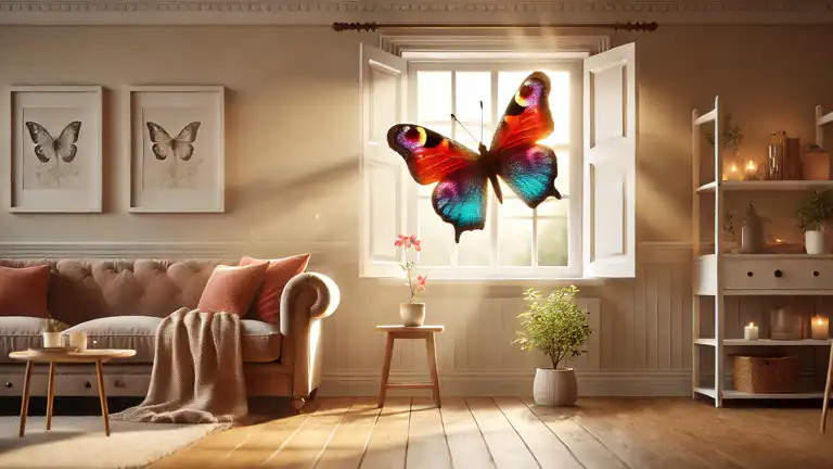 Se entra una farfalla in casa è un buon presagio