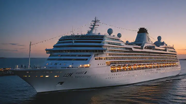 Perchè le navi da crociera sono bianche