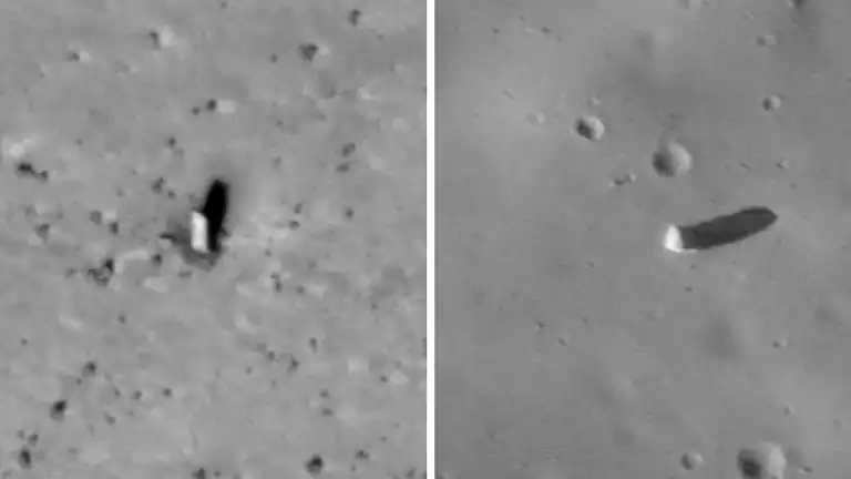 Cosa sono quei monoliti su Marte