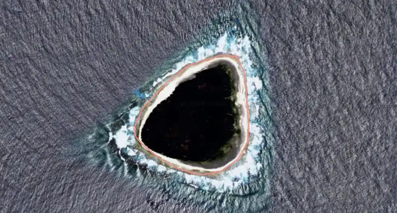 Isola Vostok Uno strano Buco Nero su Google Maps che ha Sconvolto il Web