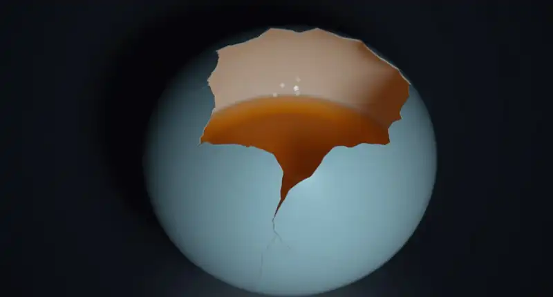 Uovo perfettamente rotondo venduto a prezzo record