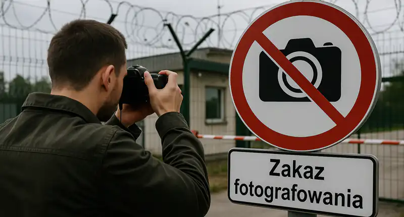 Attenzione a fotografare edifici in questi luoghi