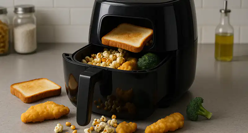 Ecco perchè non devi friggere questi cibi nella friggitrice ad aria