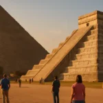 Equinozio 21 marzo e 21 settembre Illusione della Grande Piramide