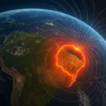 La NASA monitora Anomalia del Sud Atlantico