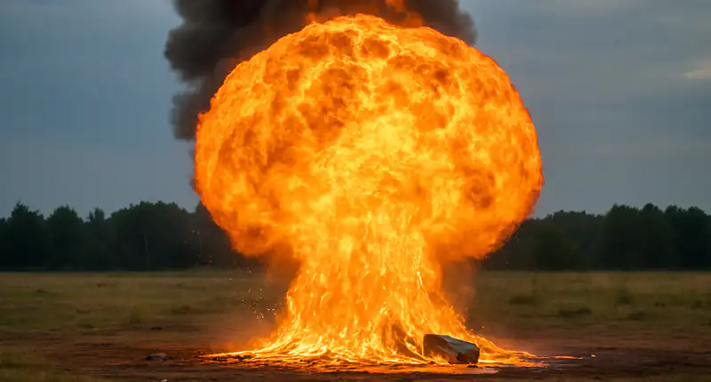 Nuova arma termica cinese la bomba a fiamma ossidrica