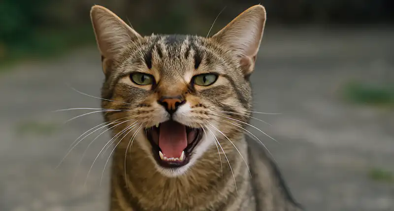 Cosa significa quando il gatto miagola senza motivo