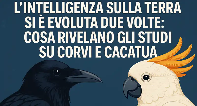 Intelligenza sulla Terra si è Evoluta Due Volte