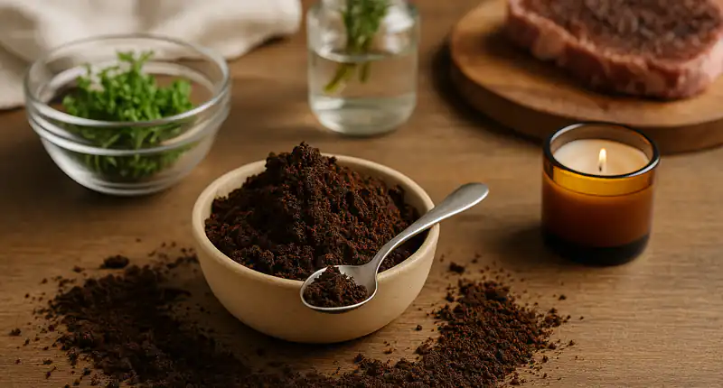 Non buttare i fondi di caffè