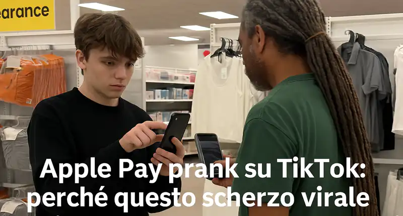 Scherzo Apple Pay la nuova tendenza virale su TikTok che può finire male