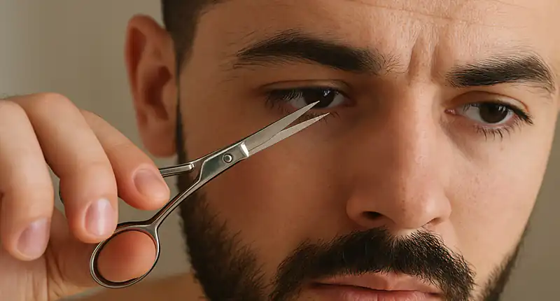 Tagliarsi le ciglia per sembrare più mascolini Il trend del momento