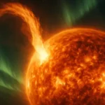 Tempesta solare di 1 milione di km tra il 16 e 17 maggio