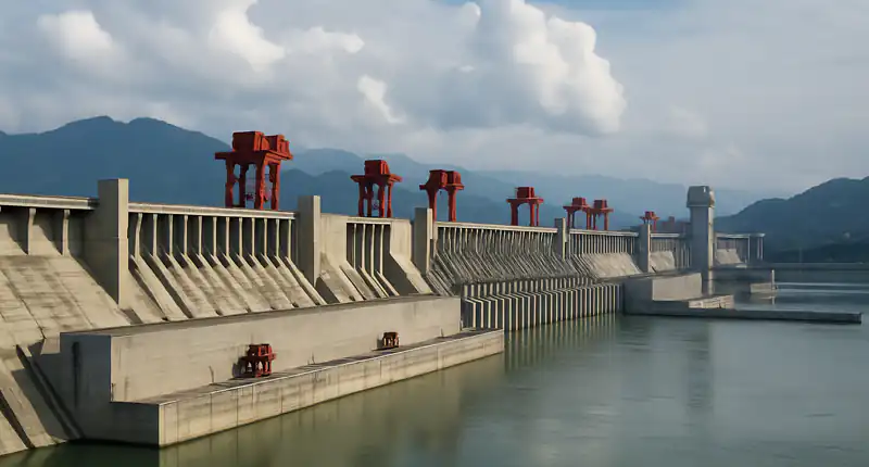 Una diga enorme rallenta la rotazione della Terra