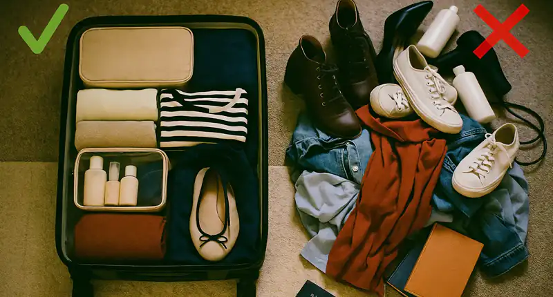 Viaggi Brevi Le 6 Cose Inutili da Lasciare Assolutamente a Casa