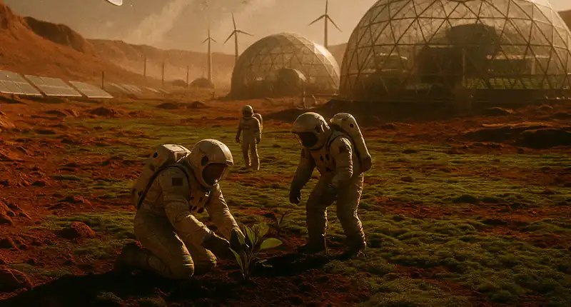 Gli scienziati stanno già lavorando per rendere Marte abitabile