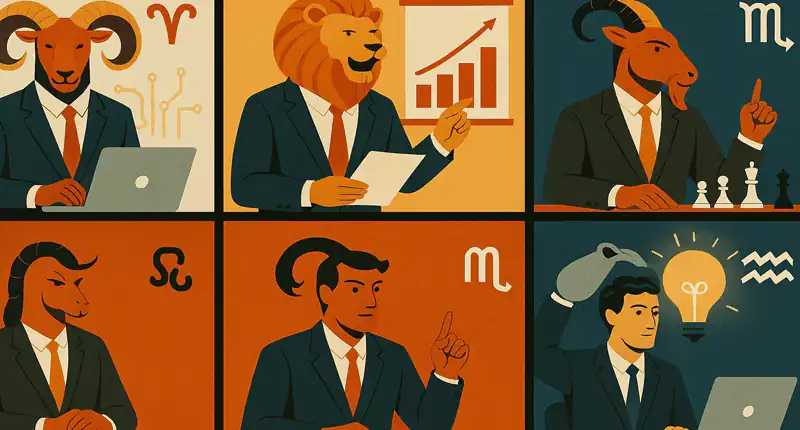 I segni zodiacali più imprenditoriali