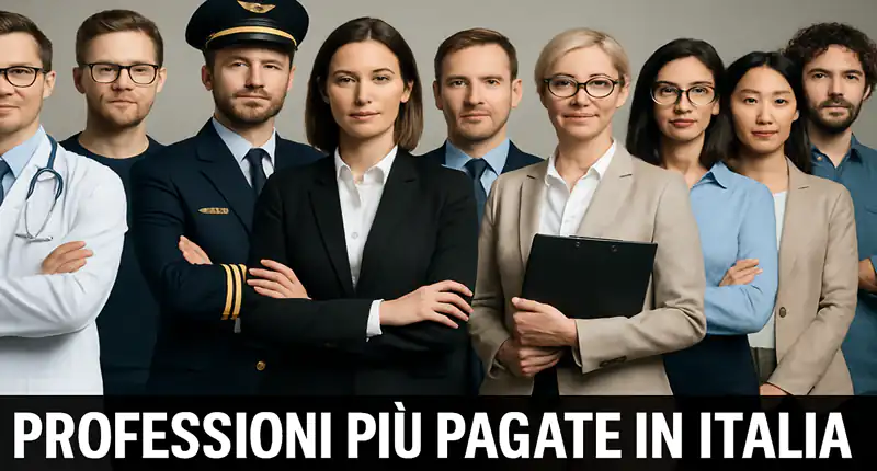Le Professioni Più Pagate in Italia