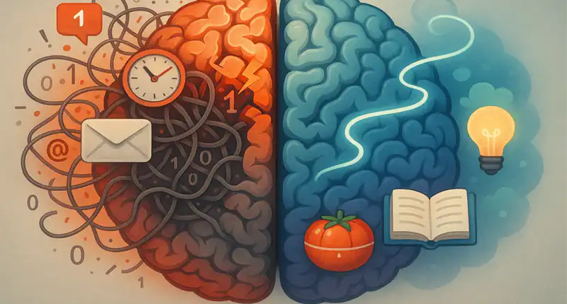 Perché il Cervello Umile Non Può Fare Multitasking