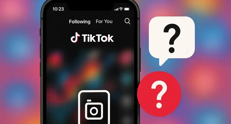 Se fai uno screenshot su TikTok si vede
