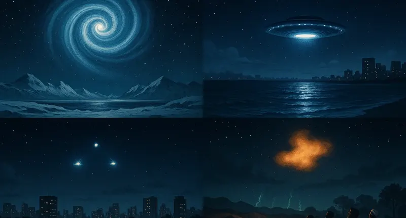 Stranezze nel cielo 5 fenomeni inspiegabili avvistati nel 2025