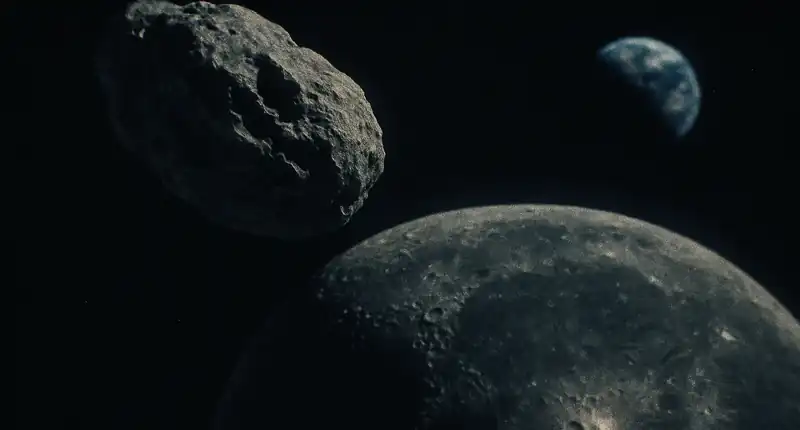 asteroide 2024 YR4 potrebbe colpire la Luna