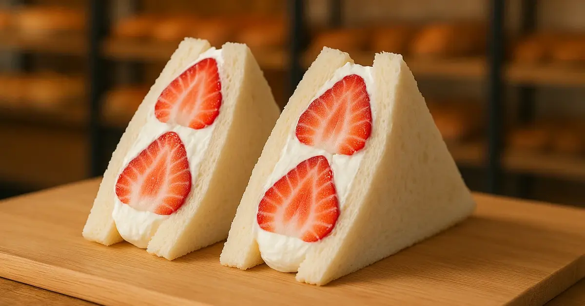 Dai Furutsu Sando ai Bánh Mì Il Sandwich di Fragole e Panna Sbarca nel Regno Unito e Ridefinisce il Panino Perfetto