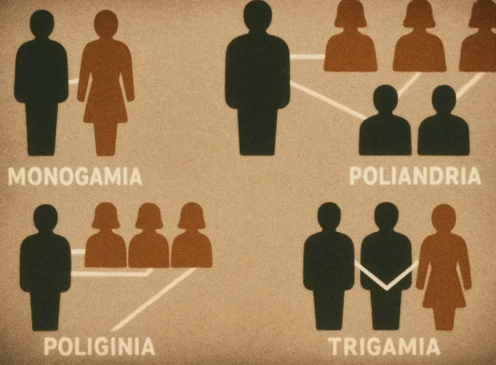 Illustrazione che rappresenta diverse forme di unione