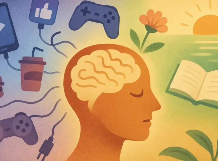 Illustrazione concettuale di una testa umana con connessioni digitali scollegate