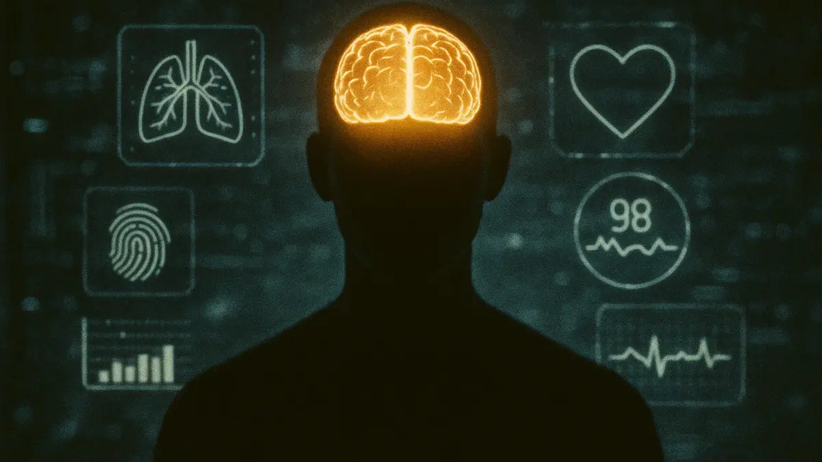 Illustrazione del cervello umano